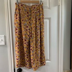 American Eagle cropped palazzo pants
